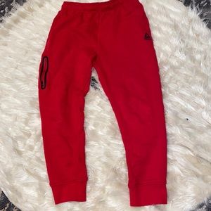 Reebok MensRed Fleece Active Pant Joggers